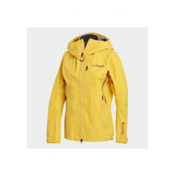 Geaca tehnica de drumetie  Terrex Techrock Gore-Tex Pro pentru femei - S GALBEN -