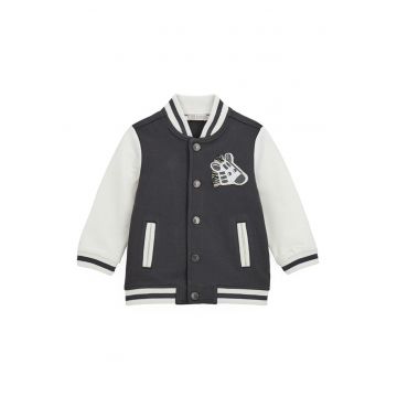 Jacheta bomber cu buzunare laterale