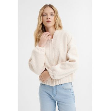 Jacheta bomber cu maneci cazute