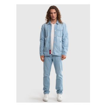 Jacheta-camasa din denim