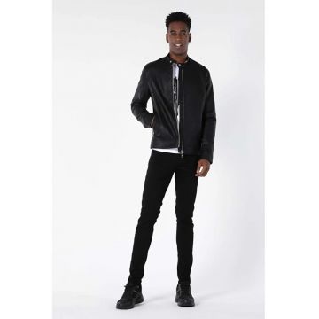 Jacheta De Barbati Negru Slim Fit CL1050095 8683197062543