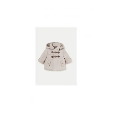 Palton baieti -  304311116 - Poliester - 68-74 CM - Bej