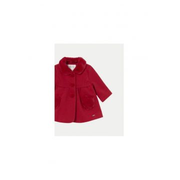 Palton fete -  304310171 - Poliester - 62 CM - Negru