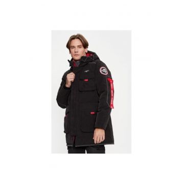 Geaca barbati -  303311049 - Bumbac/Poliester - 52 EU - Negru