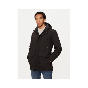 Geaca barbati -  304332593 - Poliester - Negru - Negru