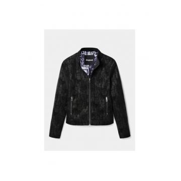 Geaca dama -  303374365 - Piele Ecologica - Negru