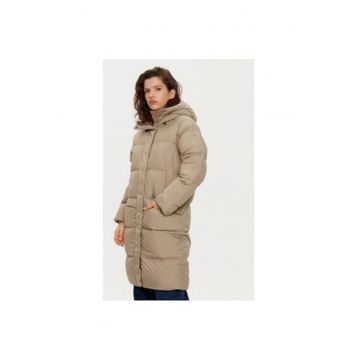 Geaca dama -  304107917 - Poliester reciclat - Bej