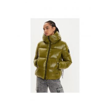 Geaca dama -  304213939 - Nylon - 44 EU - Verde