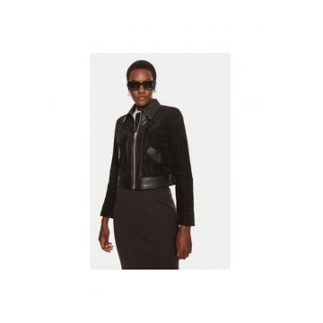 Geaca dama -  304280221 - Piele ecologica - Negru