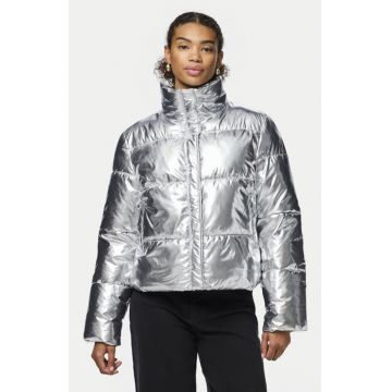 Geaca dama -  304503108 - Poliester - XS INTL - Argintiu