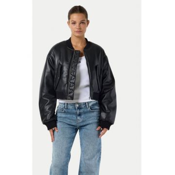 Geaca dama -  304689017 - Piele ecologica - Negru