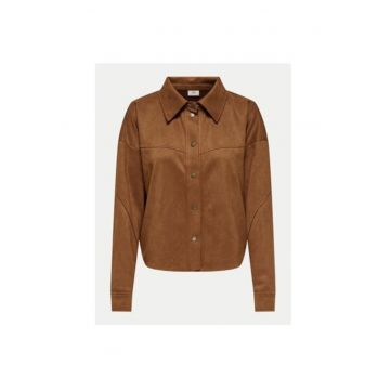 Geaca dama -  304839009 - Piele ecologica - Maro