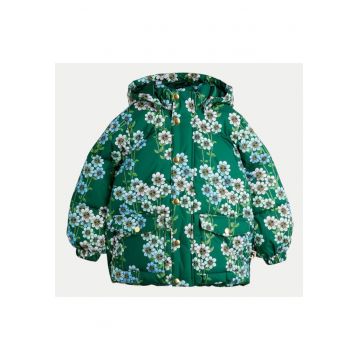 Geaca fete -  304157677 - Poliester reciclat - 140-146 CM - Verde