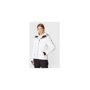 Geaca ski dama -  301770640 - Poliester reciclat/Poliester - Alb