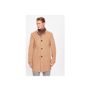 Palton barbati -  303396473 - Lana/Poliamida - 54 EU - Maro