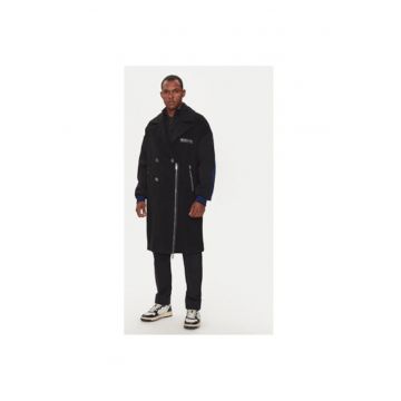 Palton barbati -  304370519 - Lana - 54 EU - Negru