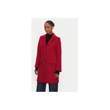 Palton dama -  304302602 - Lana/Poliester - Negru