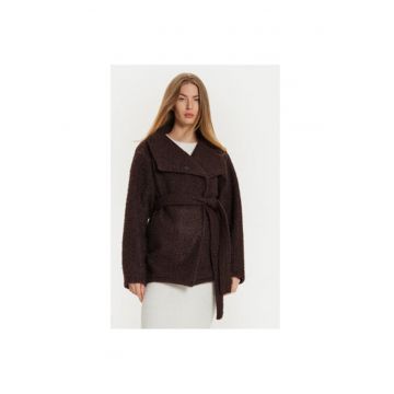 Palton dama -  304386855 - Poliester - Maro