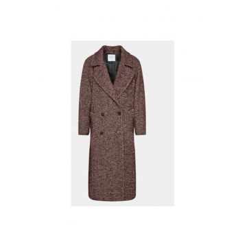 Palton dama -  Wardrobe - 303180171 - Lana/Poliester/Textil - Rosu
