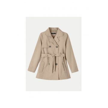 Trench fete -  304731631 - Poliester reciclat - Bej