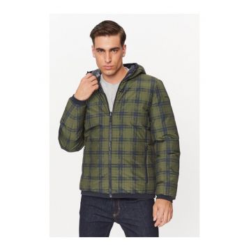 Geaca barbati -  64171 - Poliester - Verde/Bleumarin