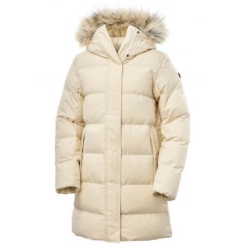 Geaca dama  Blossom Puffy Parka poliester crem bej