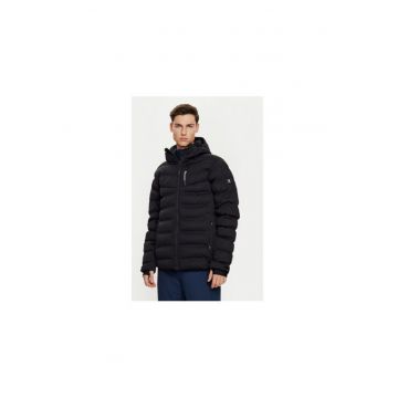Geaca ski barbati -  304208935 - Poliester reciclat - Negru