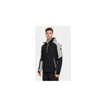 Geaca ski barbati -  304208942 - Poliester reciclat - Negru