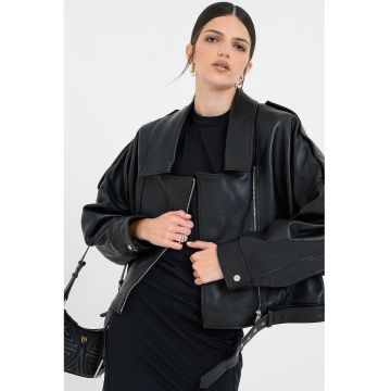 Jacheta biker de piele