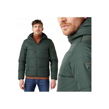 Jacheta De Iarna -  The Puffer - S INTL - Verde - Croi Normal - Fermuar - 2 Buzunare - 100% Poliamida