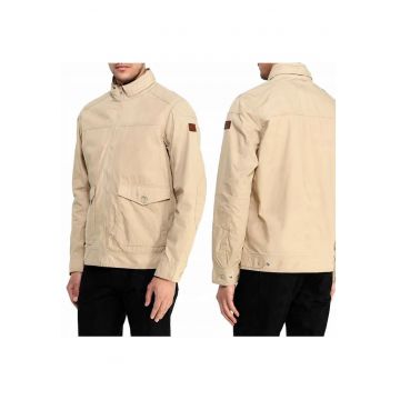 Jacheta De Tranzitie -  The Classic Bomber - S INTL - Negru - Croi Normal - Fermuar - 2 Buzunare - 100% Poliester