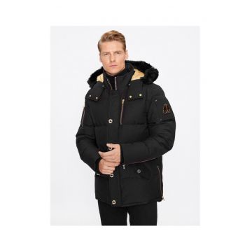 Geaca barbati -  303491499 - Bumbac/Nylon - Negru - Negru