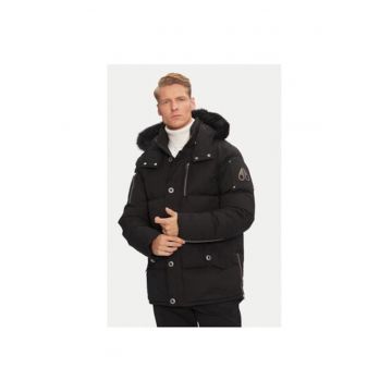 Geaca barbati -  304452895 - Nylon/Bumbac - Negru