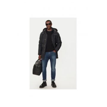 Geaca barbati -  304453014 - Nylon/Elastan - Negru