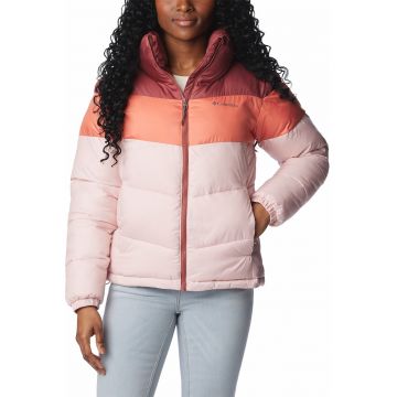Geaca cu model colorblock si finisaj impermeabil Puffect