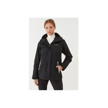 Geaca dama -  302395866 - Nylon/Poliester recilclat - XS INTL - Negru