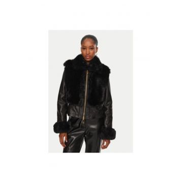 Geaca dama -  304759345 - Piele naturala - Negru