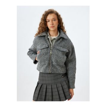 Jacheta-camasa crop
