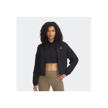 Jacheta sport dama  Rival - neagra/alba - poliester