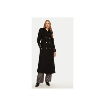Palton dama -  304766886 - Poliamida - Negru