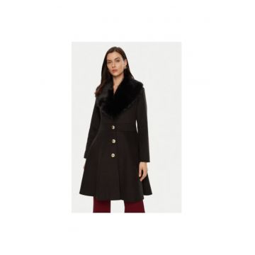 Palton dama -  305119308 - Poliester - Negru