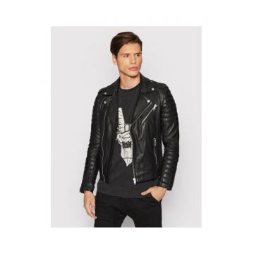 Geaca Barbati -  209242324 - Piele - Negru - Negru