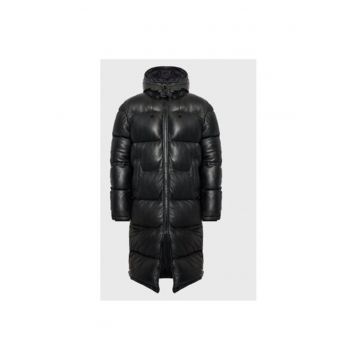 Geaca barbati -  302019793 - Piele naturala - S INTL - Negru