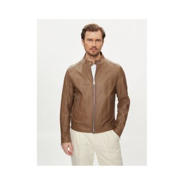 Geaca barbati -  303641047 - Piele naturala - 56 EU - Maro