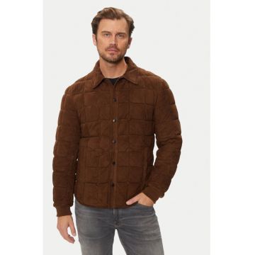 Geaca barbati -  303959524 - Piele intoarsa - 56 EU - Maro