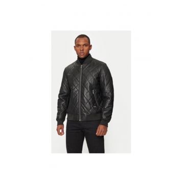 Geaca Barbati -  304305016 - Piele naturala - Negru