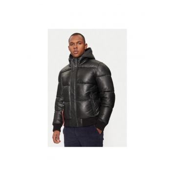 Geaca barbati -  304393099 - Piele naturala - 50 EU - Negru