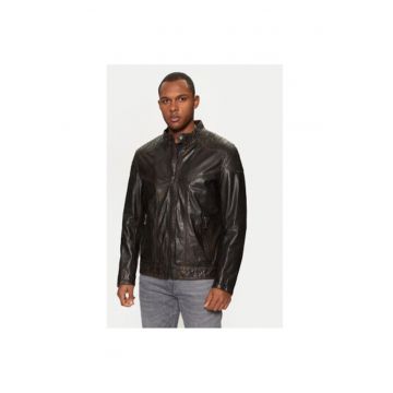 Geaca barbati -  304722639 - Piele naturala - Maro