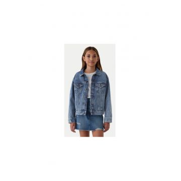 Geaca copii -  304882906 - Bumbac organic - Albastru
