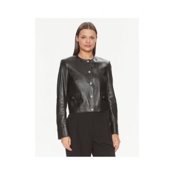 Geaca dama -  303659844 - Piele naturala - Negru - Negru
